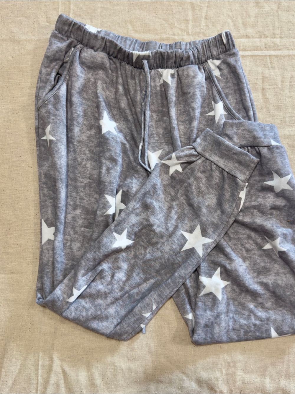 143 Story Grey Star Joggers